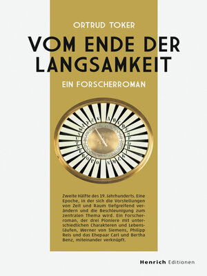 cover image of Vom Ende der Langsamkeit